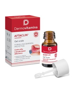 Dermovitamina Aftaclin Gel Orale Antiafte 7 ml